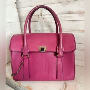 RARE Tiffany & Co Radiant Orchid Margo Satchel
